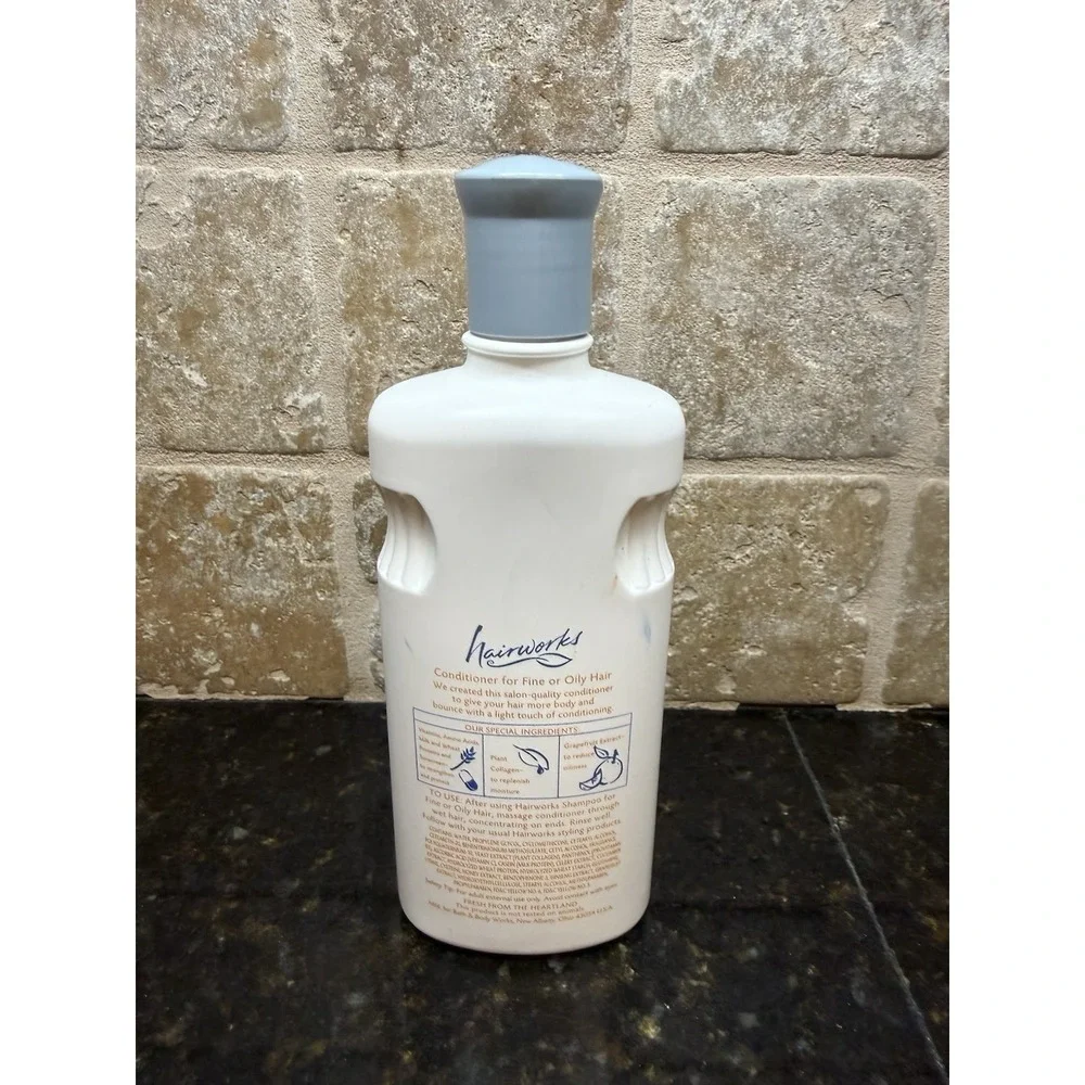 VTG Bath & Body Works Hairworks Fine Oily Conditioner 12 fl oz – Rare Movie Prop